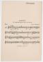 Musical Score/Notation: Lamento: Oboe Part