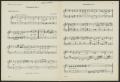 Musical Score/Notation: Furioso Number 1: Harmonium Part