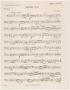 Musical Score/Notation: Agitato Number 1: Bassoon Part
