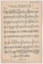 Musical Score/Notation: Dramatic Recitative Number 2: Flute Part