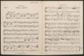 Musical Score/Notation: Allegro Agitato: Clarinets in A