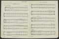 Musical Score/Notation: Agitato Number 3: Cornet in B-flat Part