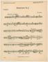 Musical Score/Notation: Misterioso Number 3: Trombone Part