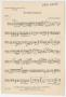 Musical Score/Notation: Triste Convoi: Cello Part