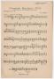 Musical Score/Notation: Dramatic Recitative Number 2: Tympani D-A Part