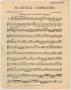 Musical Score/Notation: Forboding Introduction and Hurried Suspense: Clarinet 2 in Bb Part