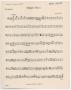 Musical Score/Notation: Allegro Number 1: Trombone Part