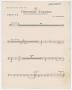 Musical Score/Notation: Dramatic Tension: Timpani E-B Part