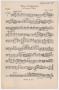 Musical Score/Notation: The Vampire: Cello Part