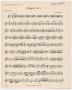 Musical Score/Notation: Allegro Number 1: Violin 2 Part