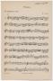 Musical Score/Notation: Presto: 1st Clarinet in Bb Part