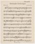 Musical Score/Notation: Sérénade Grotesque: Horns in F Part