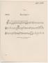 Musical Score/Notation: Recitativo: Oboe Part