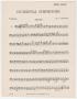 Musical Score/Notation: Agitato: Trombone Part