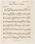 Musical Score/Notation: Andante Patetico e Doloroso: Clarinet I in A Part