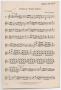Musical Score/Notation: Indian War-Song: Violin 1 Part