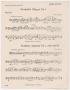 Musical Score/Notation: Dramatic Allegro & Pathetic Andante: Bassoon Part