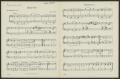 Musical Score/Notation: Hurry Number 1: Harmonium Part