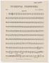 Musical Score/Notation: Agitato: Bass Part
