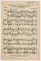 Musical Score/Notation: Dramatic Recitative Number 2: Piano Part