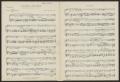 Musical Score/Notation: Andante Cantabile: 1st Violin Part