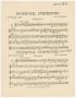 Musical Score/Notation: Plaintive: Cornet 1 & 2 in Bb Part
