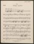 Musical Score/Notation: Allegro Agitato: Bass Part