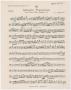 Musical Score/Notation: Allegro Vigoroso: Cello Part