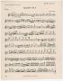 Musical Score/Notation: Agitato Number 4: Flute Part
