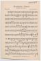 Musical Score/Notation: Mandarin Dance: Bassoon Part