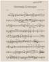 Musical Score/Notation: Sérénade Grotesque: Cello Part