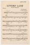 Musical Score/Notation: Lovers' Lane: Bassoon Part