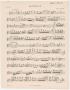 Musical Score/Notation: Pastorale: Flute