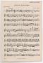 Musical Score/Notation: Indian War-Song: 2nd Violin Part