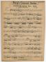 Musical Score/Notation: Alborada Number 109: Flute