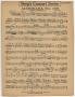 Musical Score/Notation: Alborada Number 109: Cello Part