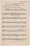 Musical Score/Notation: Dramatic Set Number 20: Cornet 1 in Bb Part