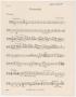 Musical Score/Notation: Pastorale: Bassoon Part