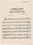 Musical Score/Notation: Turbulence: Oboe Part