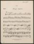 Musical Score/Notation: Allegro Agitato: Flute Part