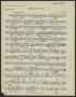 Musical Score/Notation: Agitato Number 3: Violoncello Part