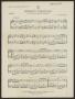 Musical Score/Notation: Allegro Vigoroso: Piano Part