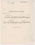 Musical Score/Notation: Andante Patetico e Doloroso: Timpani in E-B Part