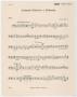 Musical Score/Notation: Andante Patetico e Doloroso: Bass Part