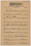 Musical Score/Notation: Dramatic Agitato: Cornets in Bb Part