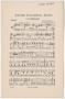 Musical Score/Notation: Combat: Organ Part