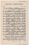 Musical Score/Notation: Agitato Pathetique: Viola Part