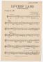 Musical Score/Notation: Lovers' Lane: Trumpet 2 in Bb Part