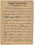 Musical Score/Notation: Alborada Number 109: Clarinet 2 Part