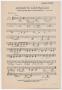 Musical Score/Notation: Andante Dramatico: 2nd Violin Part